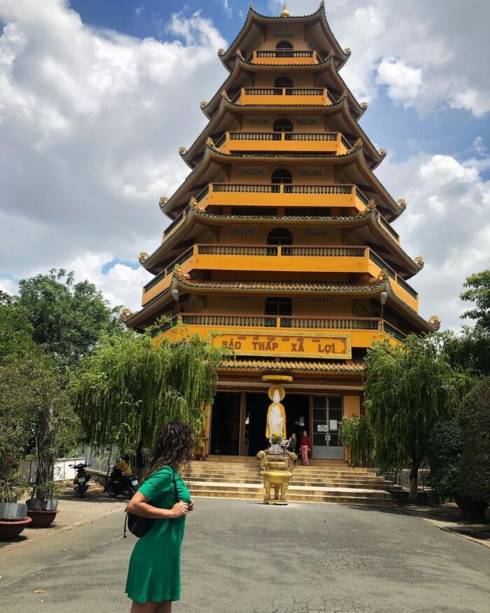Bảo Tháp Xá Lợi chùa Giác Lâm Sài Gòn