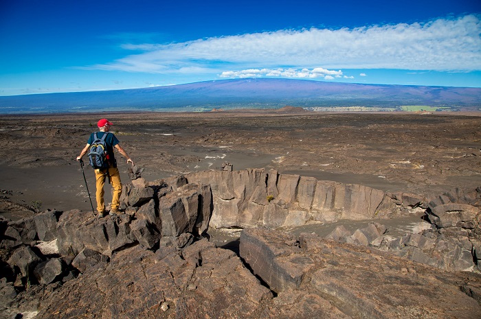 Maunaiki là một trong những con đường đẹp nhất Công viên quốc gia Hawaii’s Volcanoes của sa mạc Ka'ū