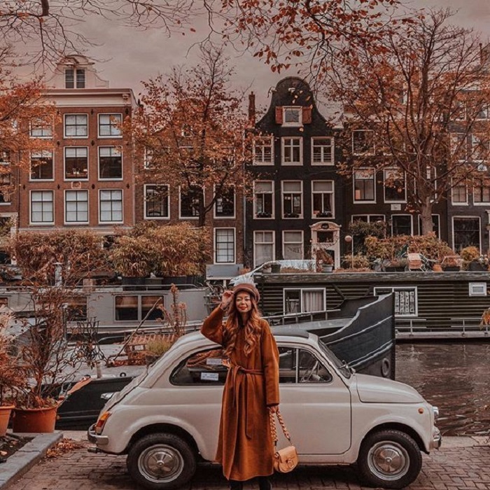 Amsterdam - địa điểm ngắm lá mùa thu đẹp nhất hà Lan