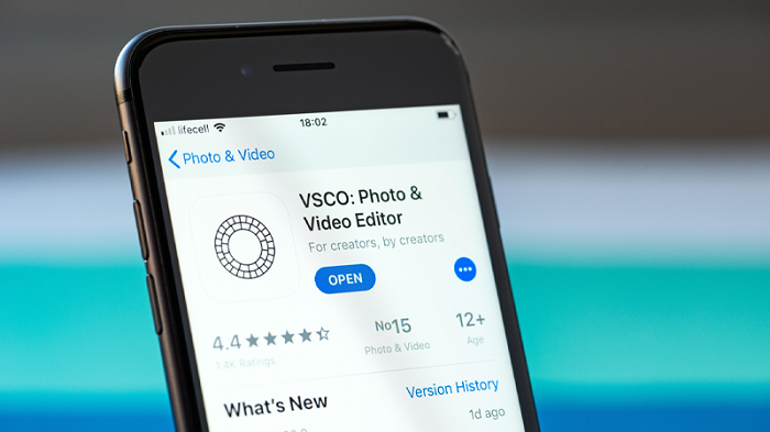 VSCO - Phần mềm chỉnh sửa ảnh trên điện thoại miễn phí