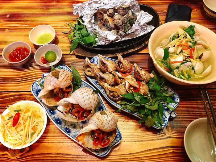 Quán ăn ngon ở Quy Nhơn Nhà hàng hải sản Tàu Hoa Hoa