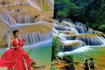 'Đưa nhau đi trốn' ở thác Mây Thanh Hóa - Kiệt tác tuyệt đẹp của thiên nhiên xứ Thanh 