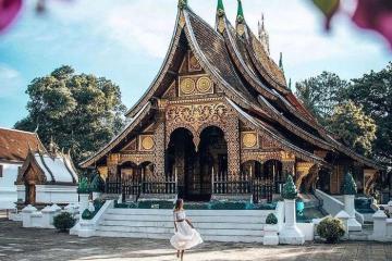 Du lịch Luang Prabang Lào: Đi thuyền ngắm hoàng hôn, lang thang khám phá chợ địa phương