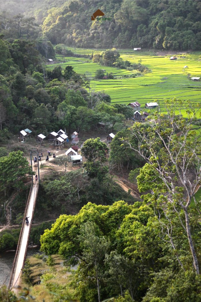 ngôi làng đẹp ở Măng Đen