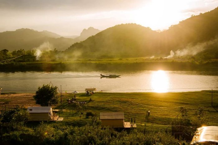 điểm cắm trại ở Quảng Bình Phong Nha Glamping