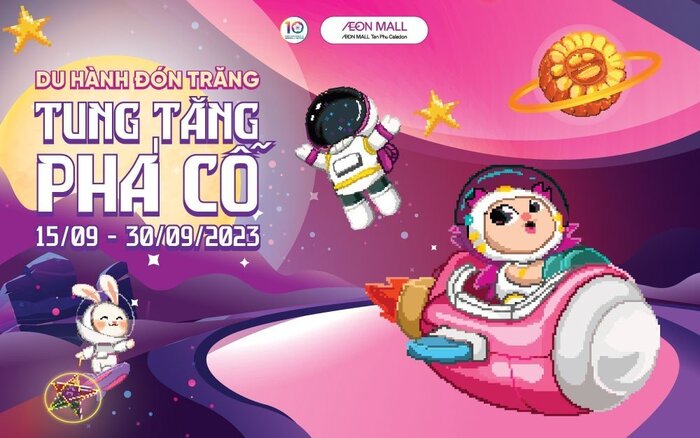 Địa điểm chơi Trung thu ở TP HCM - AEON Mall Tân Phú