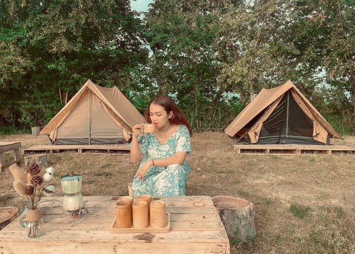 tận hưởng những phút giây thư giãn tuyệt vời tại khu glamping ở Cần Thơ 