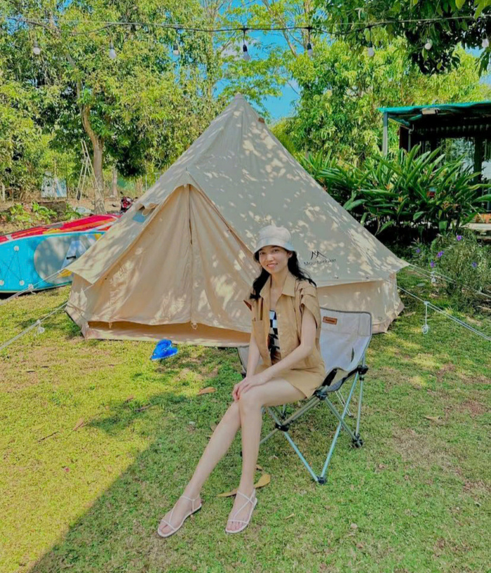 khu glamping ở Đồng Nai thu hút nhiều du khách ghé thăm vào cuối tuần