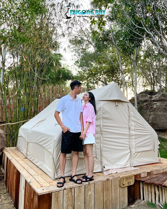 khu glamping ở Phú Quốc được nhiều du khách ưa chuộng