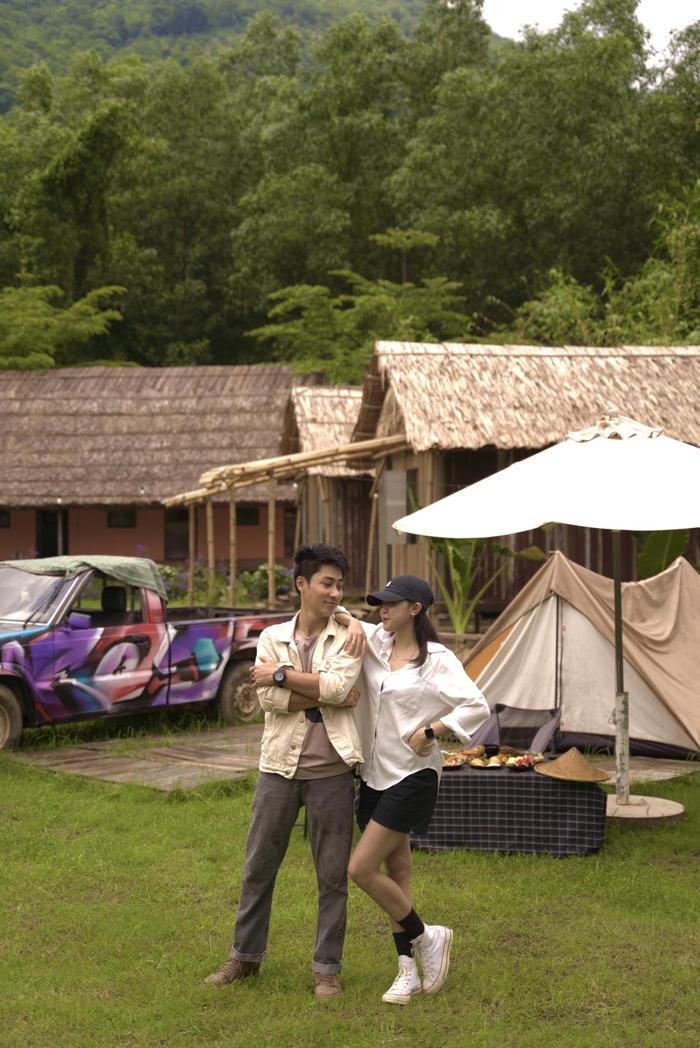 khu glamping ở Tây Ninh được bao bọc giữa thiên nhiên hùng vĩ