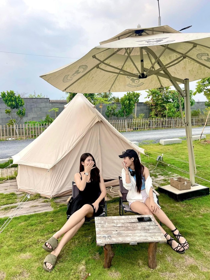 khu glamping ở TP HCM nằm ở vùng ngoại ô thơ mộng