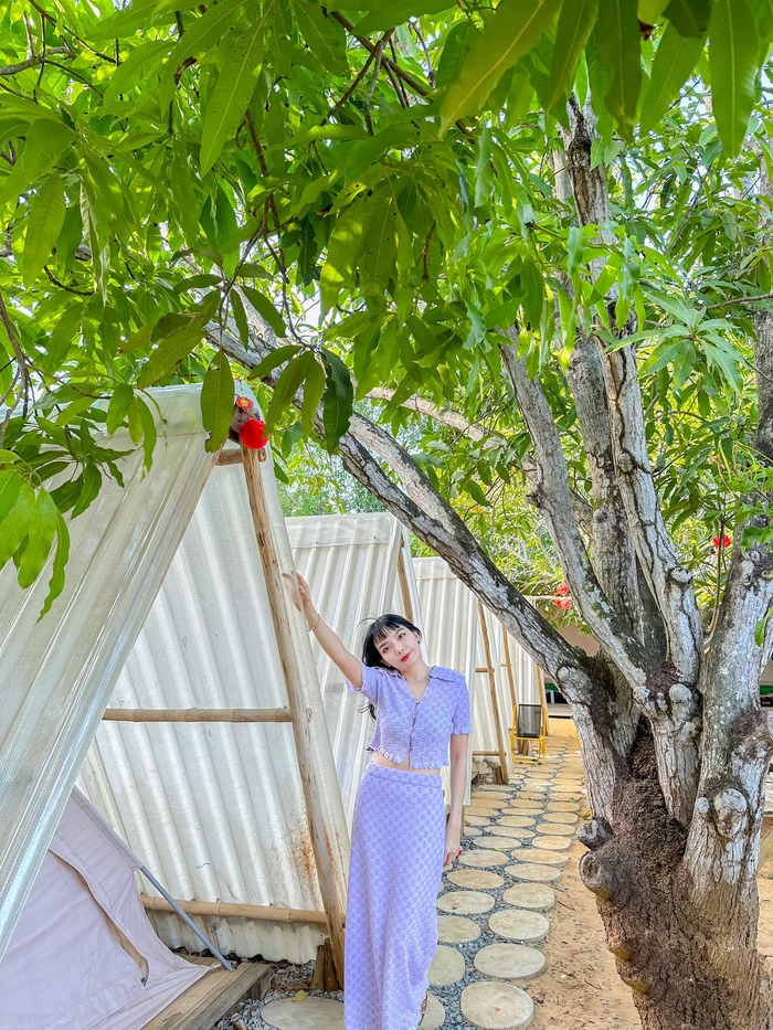 khu glamping ở TP HCM nằm tại vùng ngoại ô thanh bình