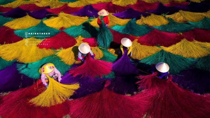 làng nghề dệt chiếu cói Phú Tân truyền thống tại Phú Yên