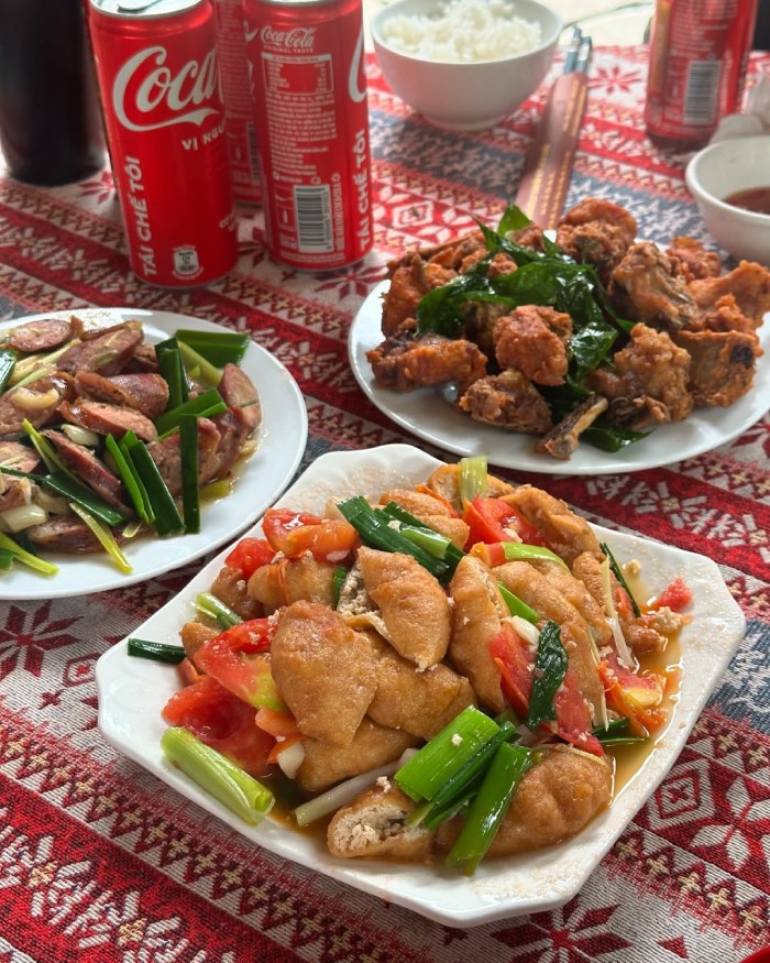 du lịch làng đá Khuổi Ky thưởng thức ẩm thực