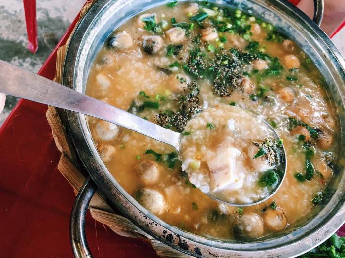 ẩm thực ngon tại bãi đá nhảy