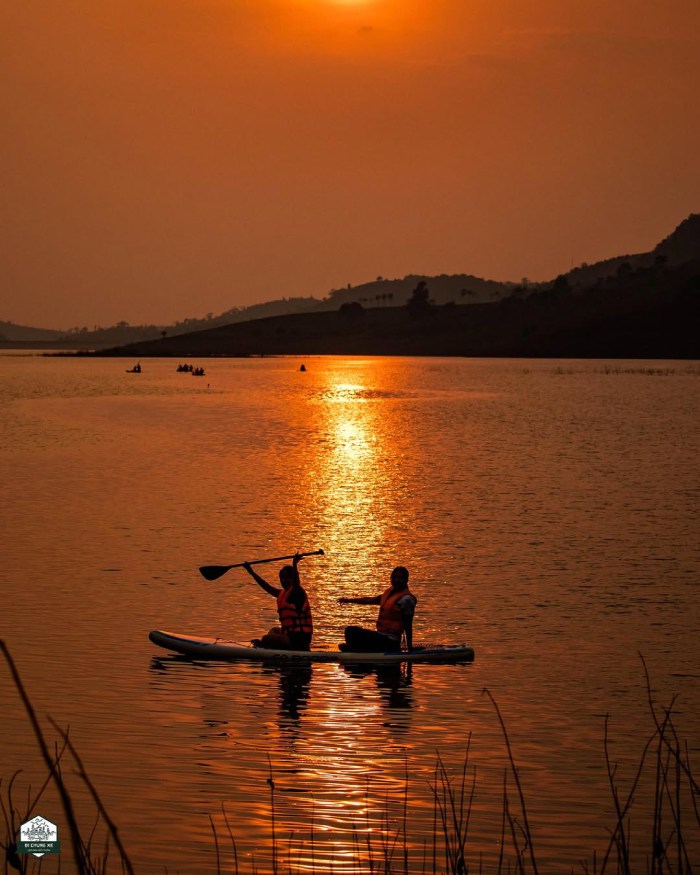 vui chơi tại thác liêng ài