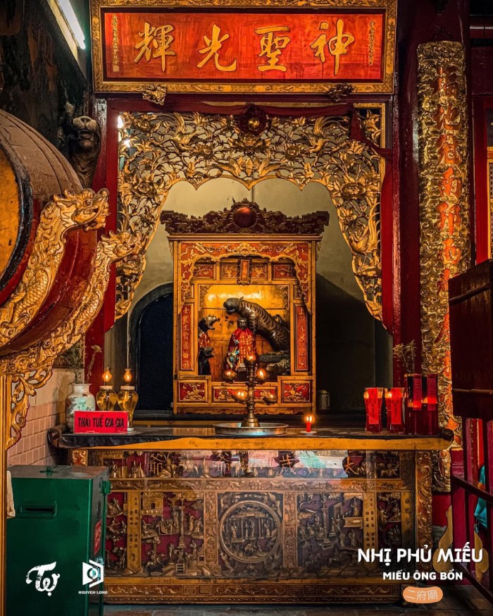 lễ hội Miếu Ông Bổn khám phá kiến trúc của miếu