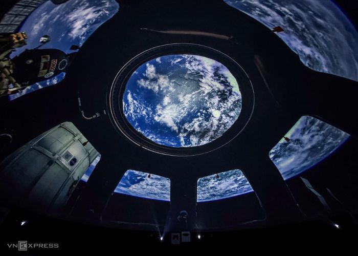 Kinh nghiệm tham quan Bảo tàng vũ trụ Việt Nam khi vào phòng chiếu 3D