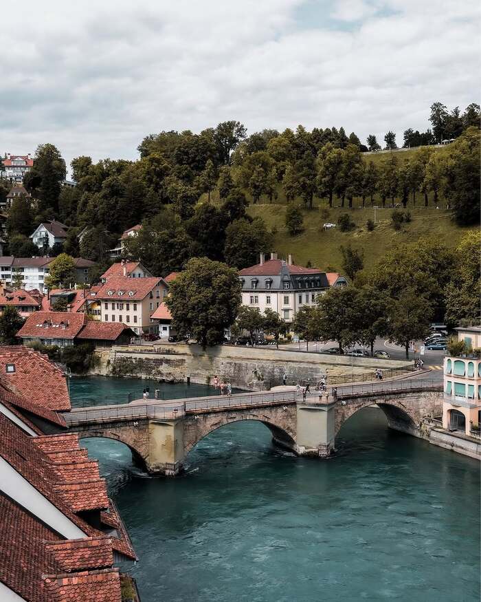 chiêm ngưỡng cầu Untertor Brucke Thụy Sĩ 