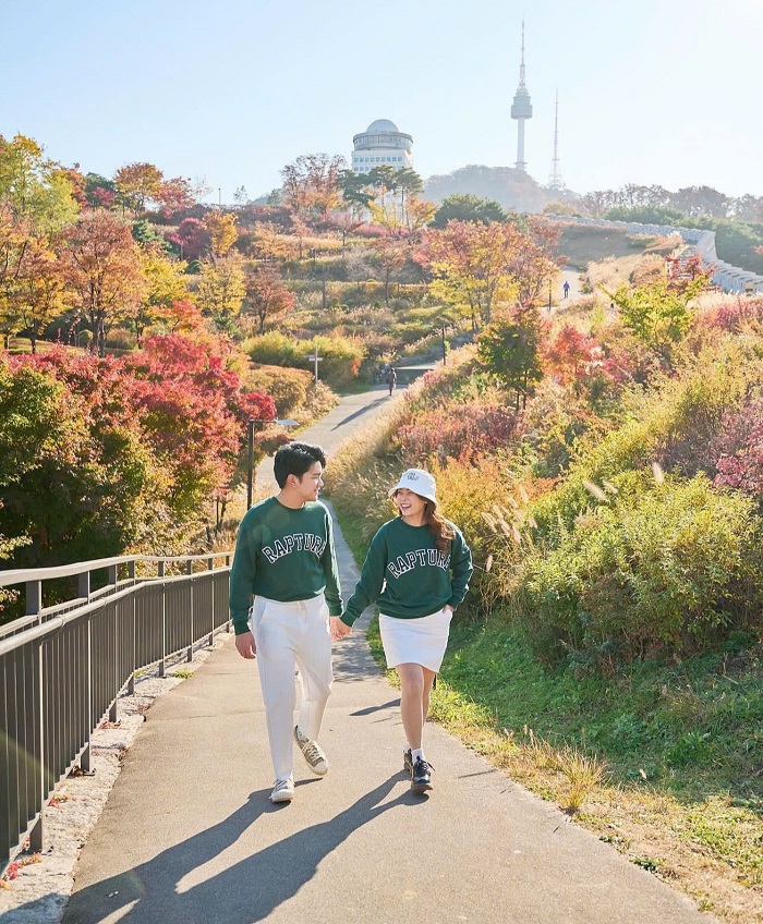 Du lịch Hàn Quốc mua thu Du lịch Hàn Quốc mua thu nhất định phải ghé Công viên Namsan