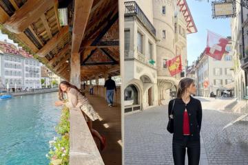 Khu phố cổ Luzern Thụy Sĩ: Vẻ đẹp Trung cổ hơn 800 tuổi nép mình dưới chân dãy Alps