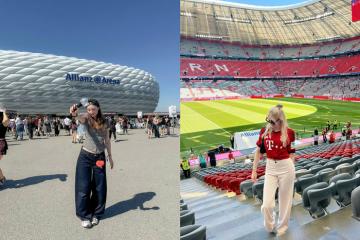 Sân vận động Allianz Arena Đức: Nơi vẻ đẹp kiến trúc và thể thao hòa làm một