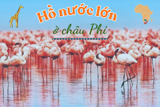 Chiêm ngưỡng những hồ nước lớn ở châu Phi đẹp và kỳ vĩ
