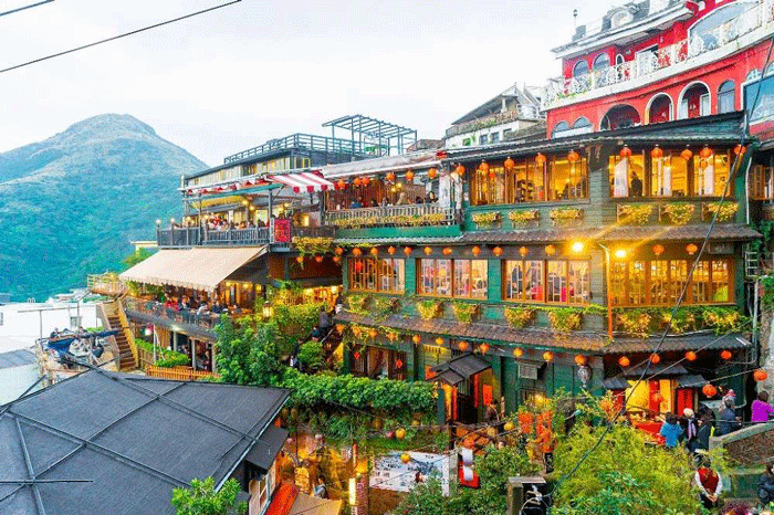 Unique village in Taiwan 
