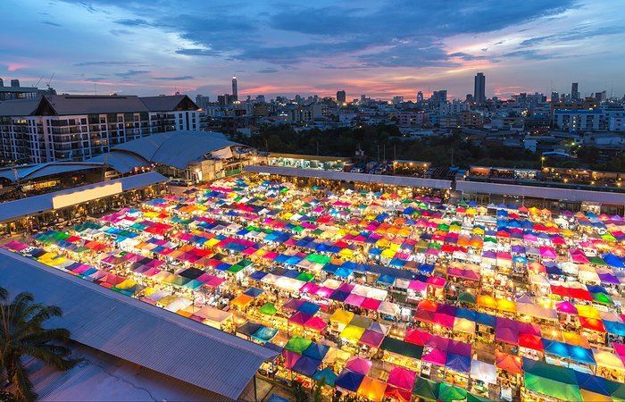 chợ Chatuchak Bangkok