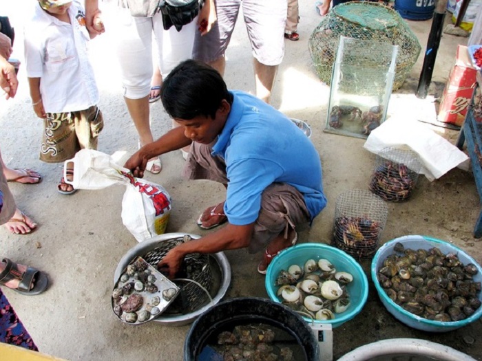 nhà hàng tại cù lao chàm