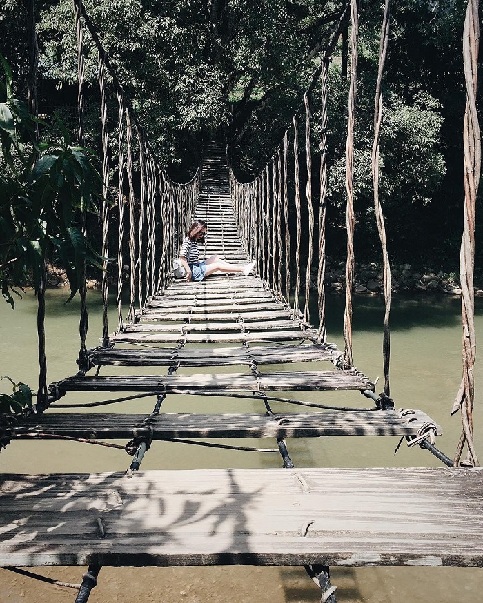 cầu treo ở Sapa