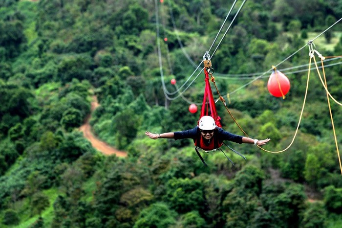 cầu treo ở Sapa