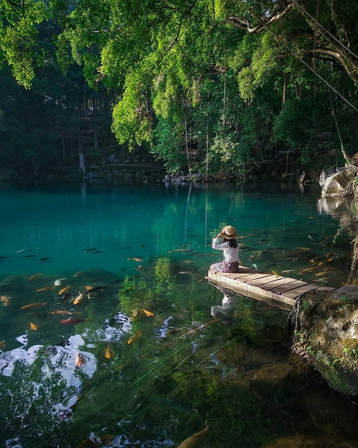 hồ cá chép Telaga Biru Cicerem 