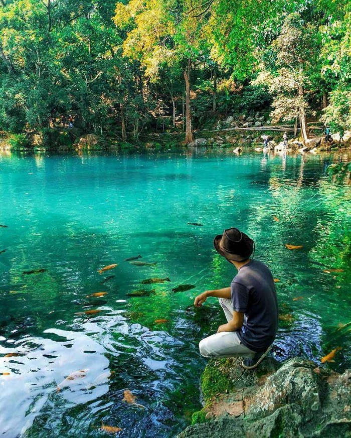 hồ cá chép Telaga Biru Cicerem 