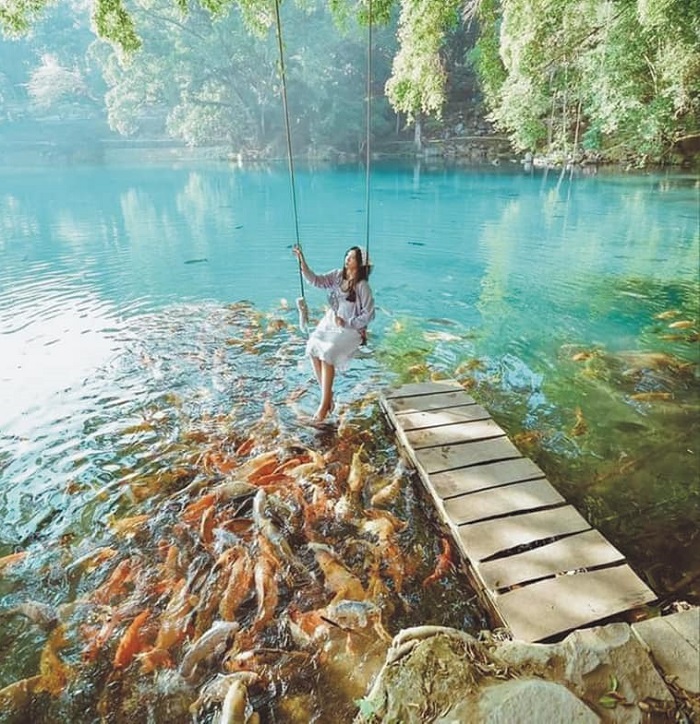 hồ cá chép Telaga Biru Cicerem 