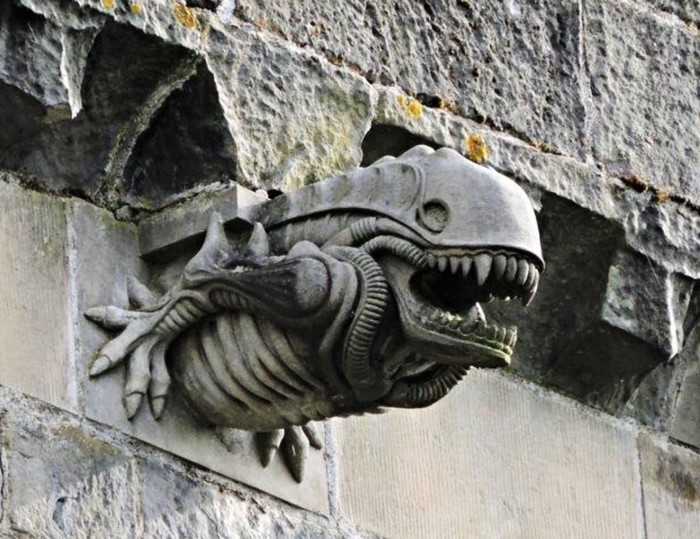 8 Bức Tượng Gargoyle độc đao Lồng Cả Cảm Giac đang Sợ Va Thu Vị