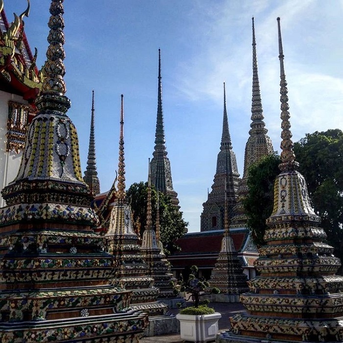 Tháp ở đền Wat Phou