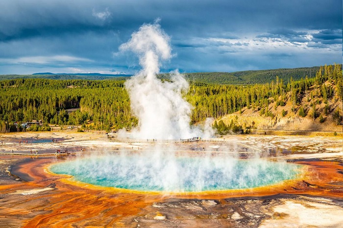 công viên quốc gia ở Mỹ Yellowstone