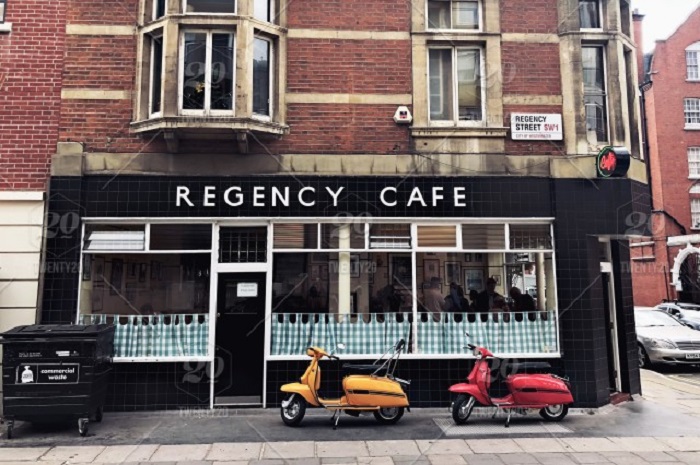 địa chỉ ăn sáng ở London Regency