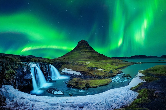 địa điểm săn Bắc cực quang ở Iceland