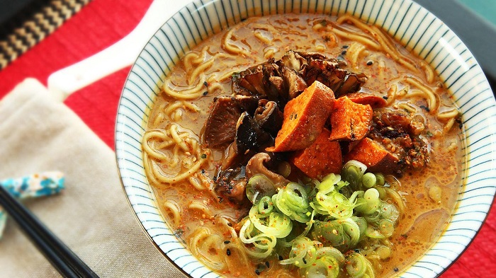 món ăn Nhật Bản ramen chay