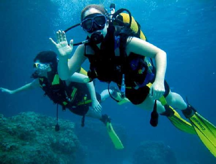 môn thể thao dưới nước ở Pattaya lặn biển