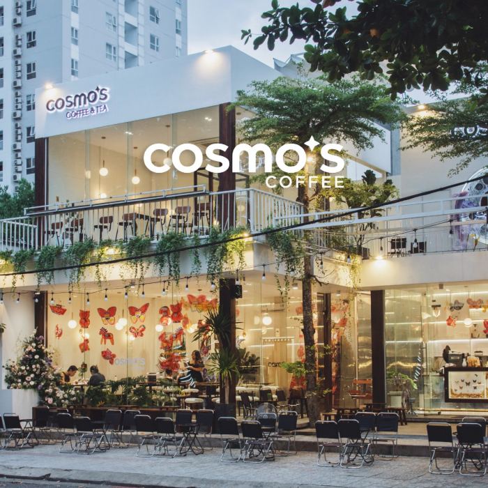 Cosmos Coffee quán cafe trang trí Trung Thu ở Đà Nẵng 