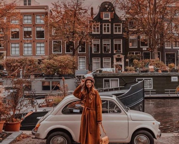du lịch Amsterdam mùa thu