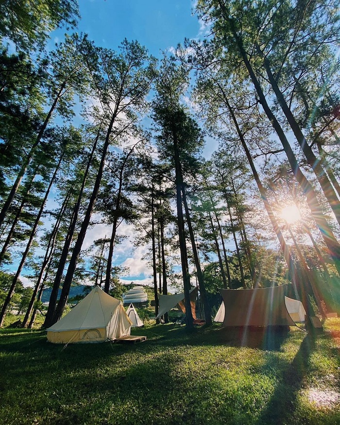 Ba Vì – một địa chỉ cắm trại cũng tuyệt vời không kém hồ Tuy Lai.