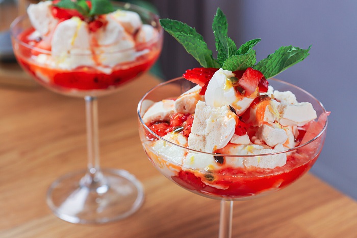 món bánh ngọt ngon nhất ở London Eton Mess