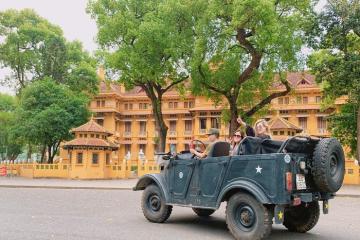 Tour xe jeep ở Hà Nội vào top tốt nhất thế giới