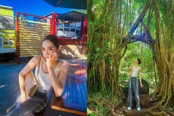 Hoa hậu Hương Giang du lịch Hawaii giữa drama 'căng như dây đàn' với Hà Hồ
