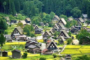 Ngắm Shirakawago - Ngôi làng cổ tích ở Nhật Bản