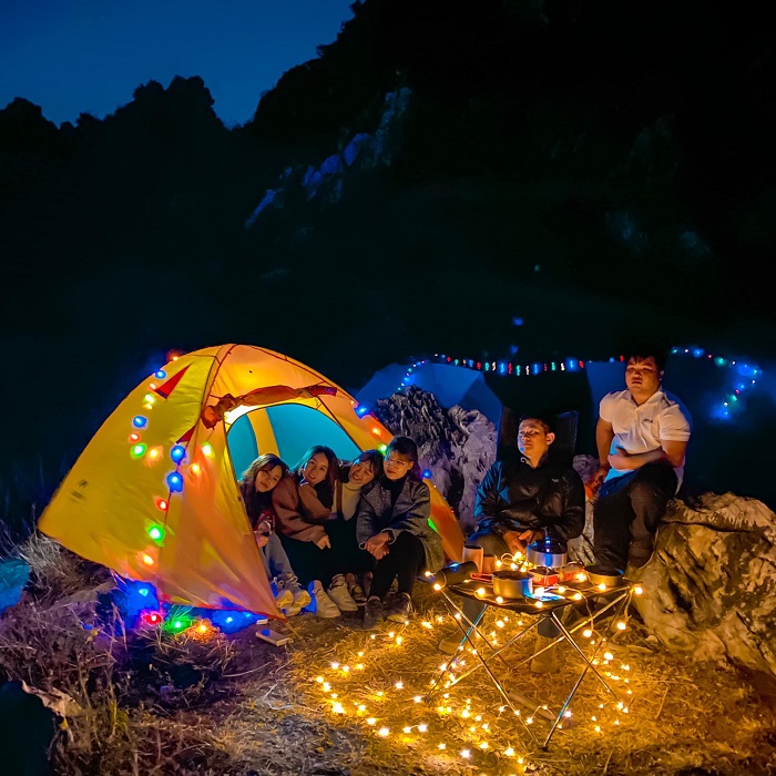 Cắm trại tại núi Trầm - địa điểm cắm trại miễn phí gần Hà Nội mang tới những trải nghiệm đáng nhớ